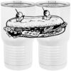 20 oz. Tall Stainless Steel Vacuum Insulated Tumbler White Thumbnail