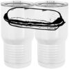 20 oz. Tall Stainless Steel Vacuum Insulated Tumbler White Thumbnail