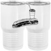 20 oz. Tall Stainless Steel Vacuum Insulated Tumbler White Thumbnail