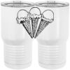 20 oz. Tall Stainless Steel Vacuum Insulated Tumbler White Thumbnail
