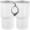 20 oz. Tall Stainless Steel Vacuum Insulated Tumbler White Thumbnail