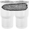 20 oz. Tall Stainless Steel Vacuum Insulated Tumbler White Thumbnail