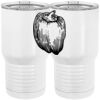 20 oz. Tall Stainless Steel Vacuum Insulated Tumbler White Thumbnail