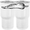 20 oz. Tall Stainless Steel Vacuum Insulated Tumbler White Thumbnail