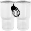 20 oz. Tall Stainless Steel Vacuum Insulated Tumbler White Thumbnail