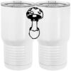 20 oz. Tall Stainless Steel Vacuum Insulated Tumbler White Thumbnail