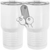 20 oz. Tall Stainless Steel Vacuum Insulated Tumbler White Thumbnail