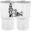20 oz. Tall Stainless Steel Vacuum Insulated Tumbler White Thumbnail