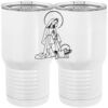 20 oz. Tall Stainless Steel Vacuum Insulated Tumbler White Thumbnail