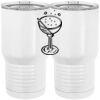 20 oz. Tall Stainless Steel Vacuum Insulated Tumbler White Thumbnail