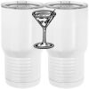 20 oz. Tall Stainless Steel Vacuum Insulated Tumbler White Thumbnail