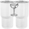 20 oz. Tall Stainless Steel Vacuum Insulated Tumbler White Thumbnail