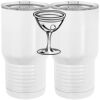 20 oz. Tall Stainless Steel Vacuum Insulated Tumbler White Thumbnail