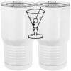 20 oz. Tall Stainless Steel Vacuum Insulated Tumbler White Thumbnail