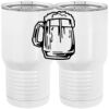 20 oz. Tall Stainless Steel Vacuum Insulated Tumbler White Thumbnail