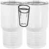 20 oz. Tall Stainless Steel Vacuum Insulated Tumbler White Thumbnail