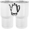 20 oz. Tall Stainless Steel Vacuum Insulated Tumbler White Thumbnail
