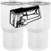 20 oz. Tall Stainless Steel Vacuum Insulated Tumbler White Thumbnail