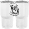 20 oz. Tall Stainless Steel Vacuum Insulated Tumbler White Thumbnail