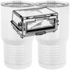 20 oz. Tall Stainless Steel Vacuum Insulated Tumbler White Thumbnail