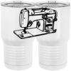 20 oz. Tall Stainless Steel Vacuum Insulated Tumbler White Thumbnail
