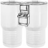20 oz. Tall Stainless Steel Vacuum Insulated Tumbler White Thumbnail