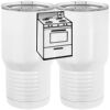 20 oz. Tall Stainless Steel Vacuum Insulated Tumbler White Thumbnail
