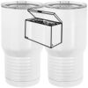 20 oz. Tall Stainless Steel Vacuum Insulated Tumbler White Thumbnail