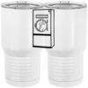 20 oz. Tall Stainless Steel Vacuum Insulated Tumbler White Thumbnail