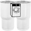 20 oz. Tall Stainless Steel Vacuum Insulated Tumbler White Thumbnail