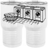 20 oz. Tall Stainless Steel Vacuum Insulated Tumbler White Thumbnail