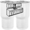 20 oz. Tall Stainless Steel Vacuum Insulated Tumbler White Thumbnail