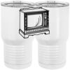 20 oz. Tall Stainless Steel Vacuum Insulated Tumbler White Thumbnail