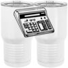 20 oz. Tall Stainless Steel Vacuum Insulated Tumbler White Thumbnail