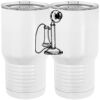20 oz. Tall Stainless Steel Vacuum Insulated Tumbler White Thumbnail
