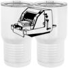 20 oz. Tall Stainless Steel Vacuum Insulated Tumbler White Thumbnail