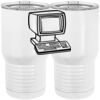 20 oz. Tall Stainless Steel Vacuum Insulated Tumbler White Thumbnail