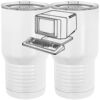 20 oz. Tall Stainless Steel Vacuum Insulated Tumbler White Thumbnail