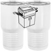 20 oz. Tall Stainless Steel Vacuum Insulated Tumbler White Thumbnail