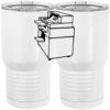 20 oz. Tall Stainless Steel Vacuum Insulated Tumbler White Thumbnail