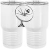20 oz. Tall Stainless Steel Vacuum Insulated Tumbler White Thumbnail