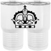 20 oz. Tall Stainless Steel Vacuum Insulated Tumbler White Thumbnail