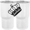20 oz. Tall Stainless Steel Vacuum Insulated Tumbler White Thumbnail