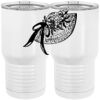 20 oz. Tall Stainless Steel Vacuum Insulated Tumbler White Thumbnail