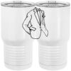 20 oz. Tall Stainless Steel Vacuum Insulated Tumbler White Thumbnail