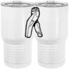 20 oz. Tall Stainless Steel Vacuum Insulated Tumbler White Thumbnail