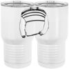20 oz. Tall Stainless Steel Vacuum Insulated Tumbler White Thumbnail