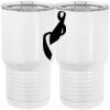 20 oz. Tall Stainless Steel Vacuum Insulated Tumbler White Thumbnail
