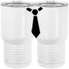 20 oz. Tall Stainless Steel Vacuum Insulated Tumbler White Thumbnail