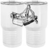 20 oz. Tall Stainless Steel Vacuum Insulated Tumbler White Thumbnail